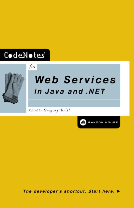 Title details for CodeNotes for Web Services in Java and .NET by Gregory Brill - Available